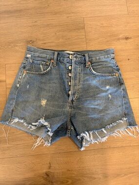 Citizens of Humanity High-Rise Distressed Shorts